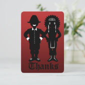 Invitations Thanksgiving Invitation de parti perso (Debout devant)