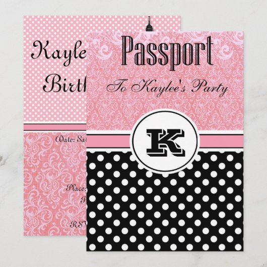 Invitations thématiques de Paris (Devant / Derrière)