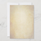 Invitations toscanes de mariage de vignoble (Dos)