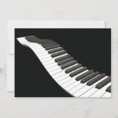 Invitations Touches de Piano (Devant)