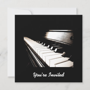 Invitations Touches de Piano