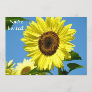 INVITATIONS Tournesols Vous êtes invités Fête des