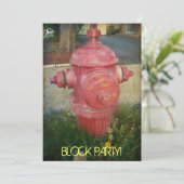 Invitations traitées urbaines de partie de bloc de (Debout devant)