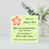 Invitations tropicales de Kono Hibiscus (Debout devant)