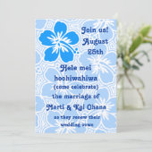 Invitations tropicales de Kono Hibiscus (Debout devant)