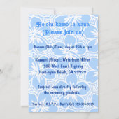 Invitations tropicales de Kono Hibiscus (Dos)