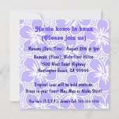 Invitations tropicales de Kono Hibiscus (Dos)