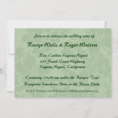 Invitations tropicales hawaïennes de ketmie (Dos)