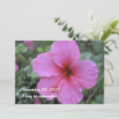 Invitations tropicales hawaïennes de ketmie (Debout devant)