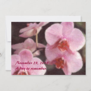 Invitations tropicales hawaïennes d'orchidée