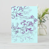 Invitations Turquoises et violentes (Debout devant)