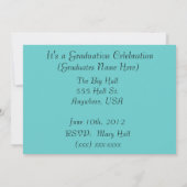 Invitations uniques 2012 d'obtention du diplôme (Dos)