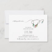 Invitations uniques à Noël (Devant)