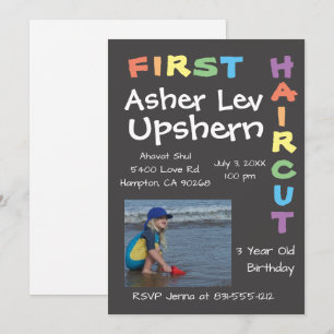invitations upshern upshernish upsherin invitation