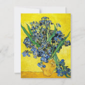 Invitations Van Gogh Irises (Devant)