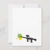 Invitations verrouillées de fête d'anniversaire de (Dos)