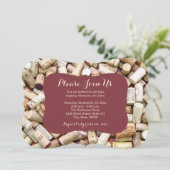 Invitations Vins Corks (Debout devant)