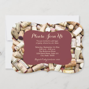 Invitations Vins Corks
