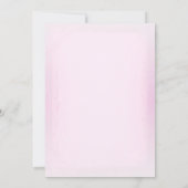 Invitations vintage coeur violet (Dos)