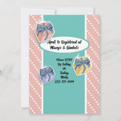 Invitations vintage Umbrella Style ShowParty (Dos)