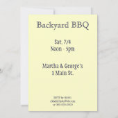 Invitations vintage US Flag Custom Party (Dos)