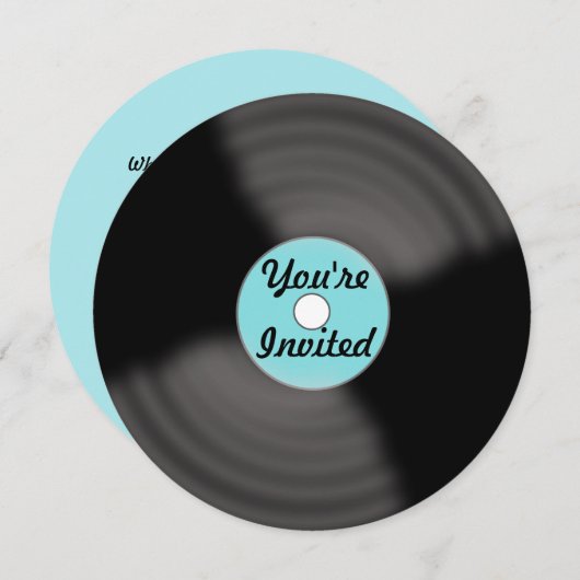 Invitations vintages (Devant / Derrière)