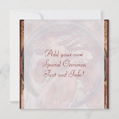 Invitations vintages de danse d'Alphonse Mucha (Dos)