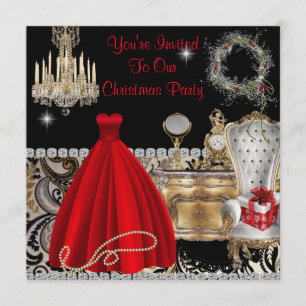 INVITATIONS VINTAGES DE NOËL