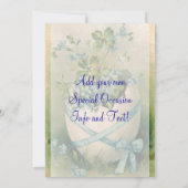 Invitations Vintages de Pâques (Dos)