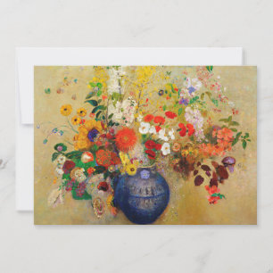 Invitations Vintages de peinture à fleurs