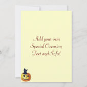 Invitations Vintages Halloween Kitty (Dos)