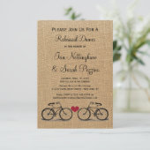 Invitations Vintages pour le dîner de répétition à (Debout devant)