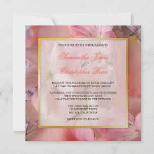 Invitations Vintages + Romantic Floral Wedding