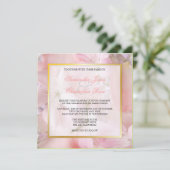 Invitations Vintages + Romantic Floral Wedding (Debout devant)