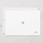 INVITATIONS VIP POUR (TWEEN) FILLES ANNIVERSAIRE (Dos)