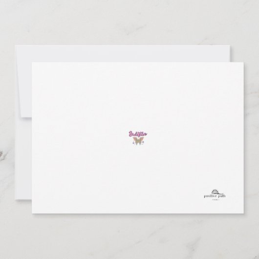 INVITATIONS VIP POUR (TWEEN) FILLES ANNIVERSAIRE (Dos)