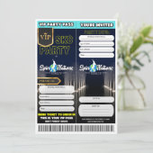 Invitations VIP Skate Party (Debout devant)