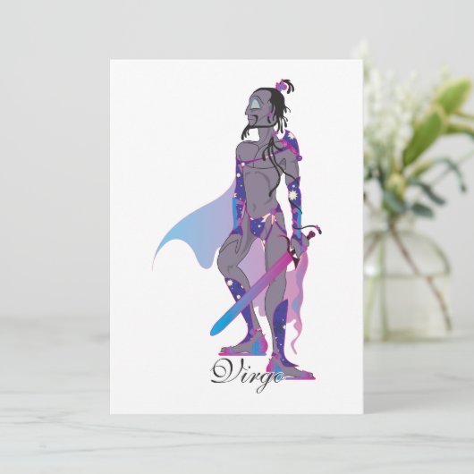 Invitations Virgo (mâle) (Debout devant)
