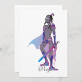 Invitations Virgo (mâle) (Devant / Derrière)