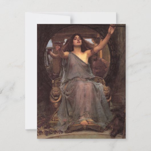 Invitations Waterhouse Circe (Devant)