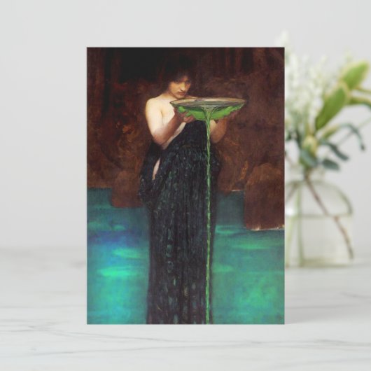 Invitations Waterhouse Circe Invidiosa (Debout devant)