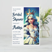 invitations wedding shower nautique ancre classiqu (Debout devant)