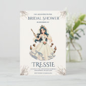 invitations wedding shower nautique ancre classiqu (Debout devant)