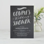 Invitations Wedding showers de Chalked Couple (Debout devant)