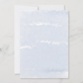 Invitations Wedding showers Dusty Blue Watercolor (Dos)