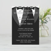 Invitations Wedding showers homosexuels noirs et b (Debout devant)