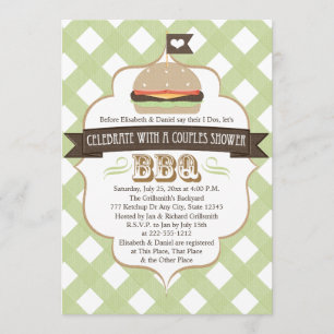 Invitations Wedding showers pour les couples de ba
