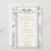 Invitations White Calla Lilly (Devant)