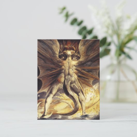 Invitations William Blake Red Dragon (Debout devant)