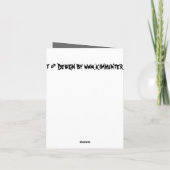 Invitations Zombie Party personnalisées Cartes Hal (Dos)